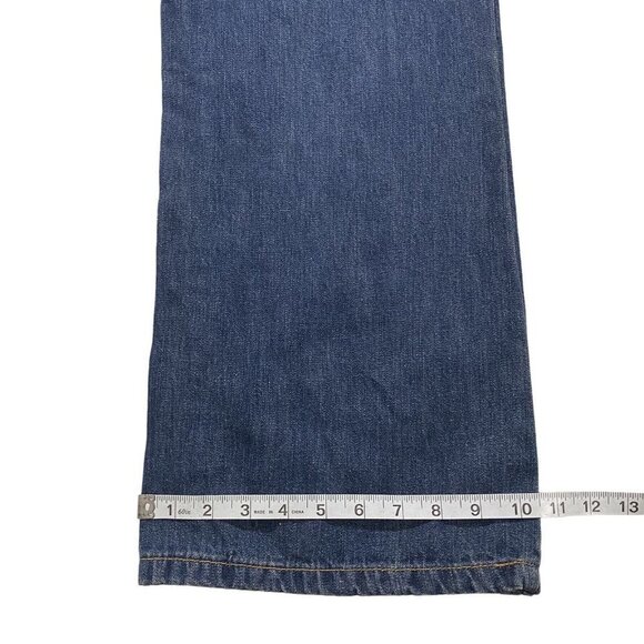 Ultimate Apparel Women Dark Wash Jeans Sz 14 NWT Flared Leg 100% Cotton Denim - Picture 14 of 14